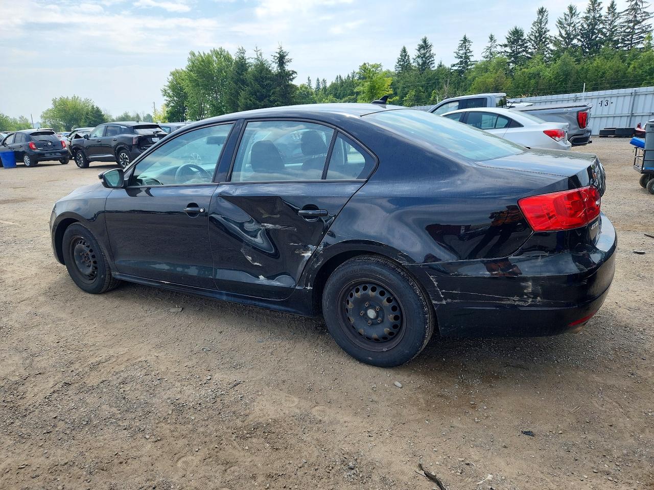 2014 Volkswagen Jetta Tdi Black vin: 3VWWL7AJ0EM300396