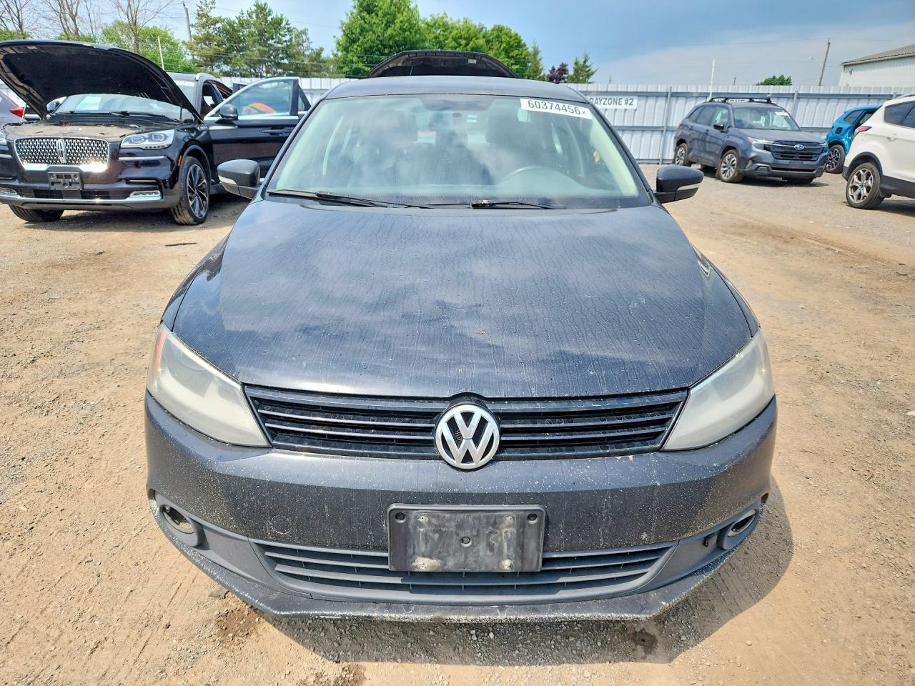 2014 Volkswagen Jetta Tdi Black vin: 3VWWL7AJ0EM300396