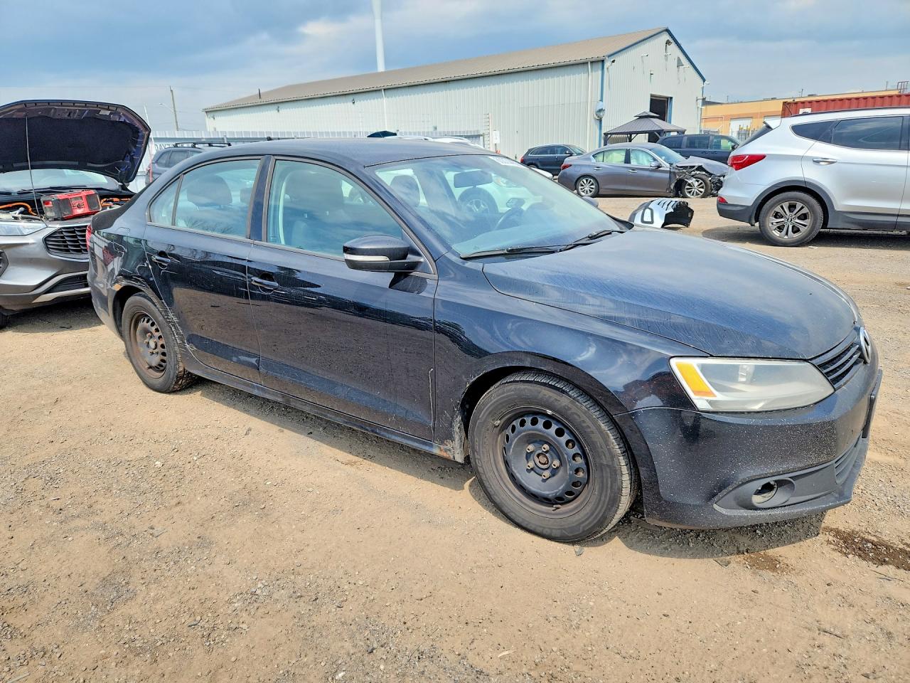 2014 Volkswagen Jetta Tdi Black vin: 3VWWL7AJ0EM300396