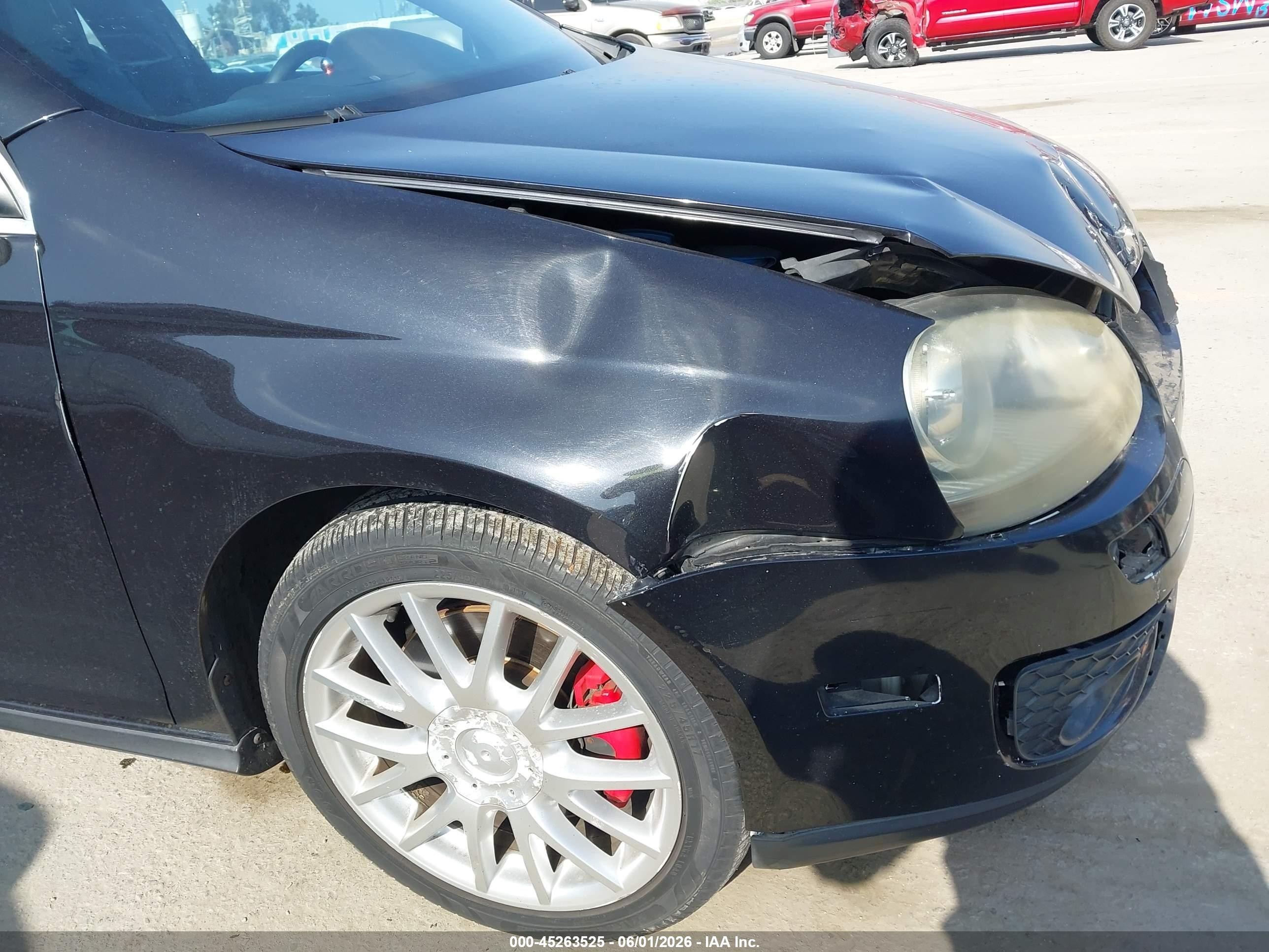 2006 Volkswagen Jetta Gli Black vin: 3VWXJ71K76M655411