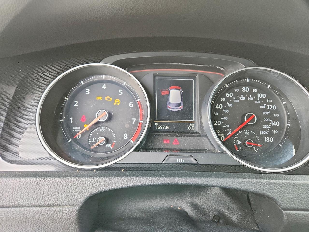2015 Volkswagen Gti White vin: 3VWYT7AU2FM052690