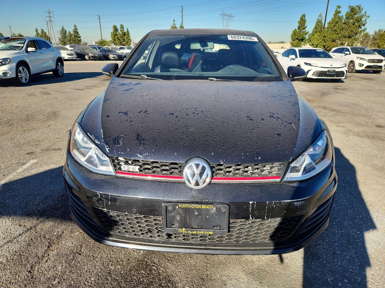 2015 Volkswagen Gti Black vin: 3VWYT7AU4FM047992