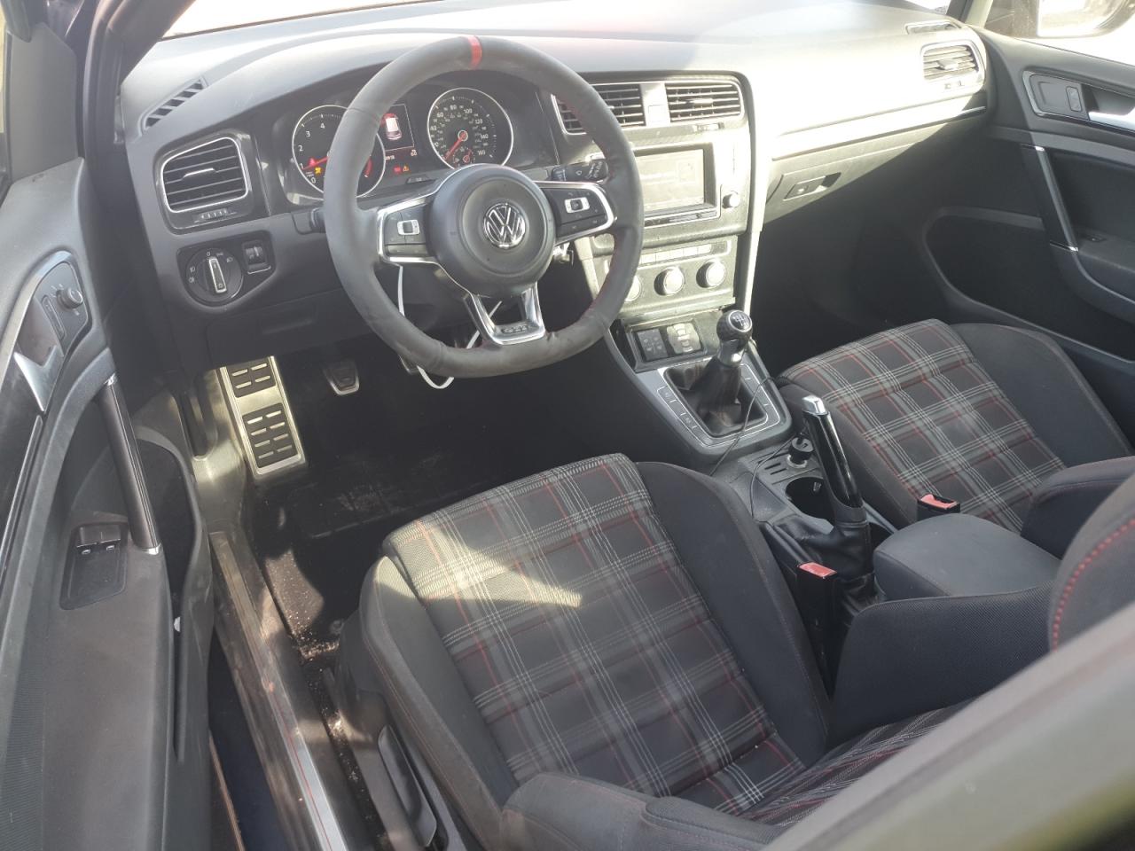 2015 Volkswagen Gti Blue vin: 3VWYT7AUXFM050718