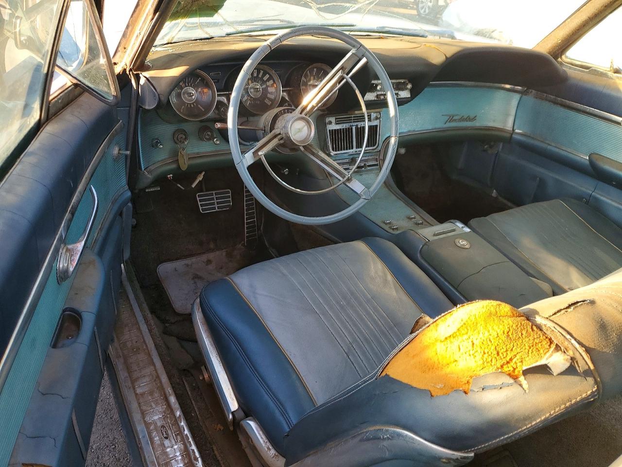 1963 Ford Thunderbird Gray vin: 3Y83Z105329