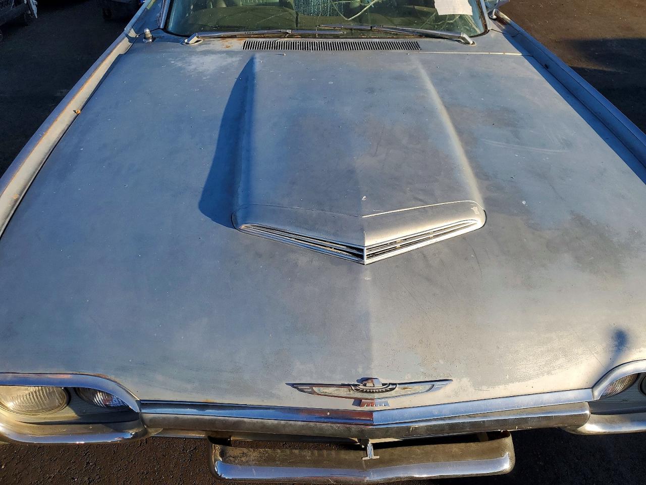 1963 Ford Thunderbird Gray vin: 3Y83Z105329