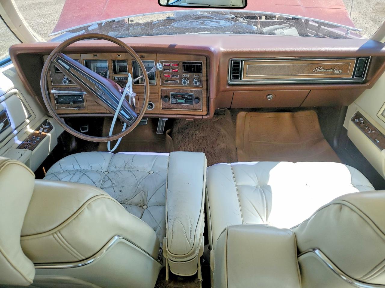 1973 Lincoln Continental Mk Iv Burgundy vin: 3Y89A816781