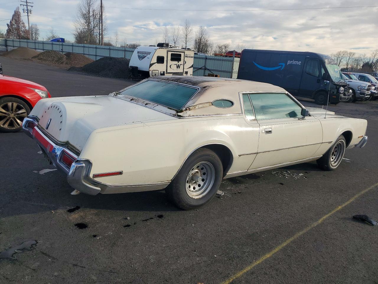 1973 Lincoln Continenta Белый vin: 3Y89A829132