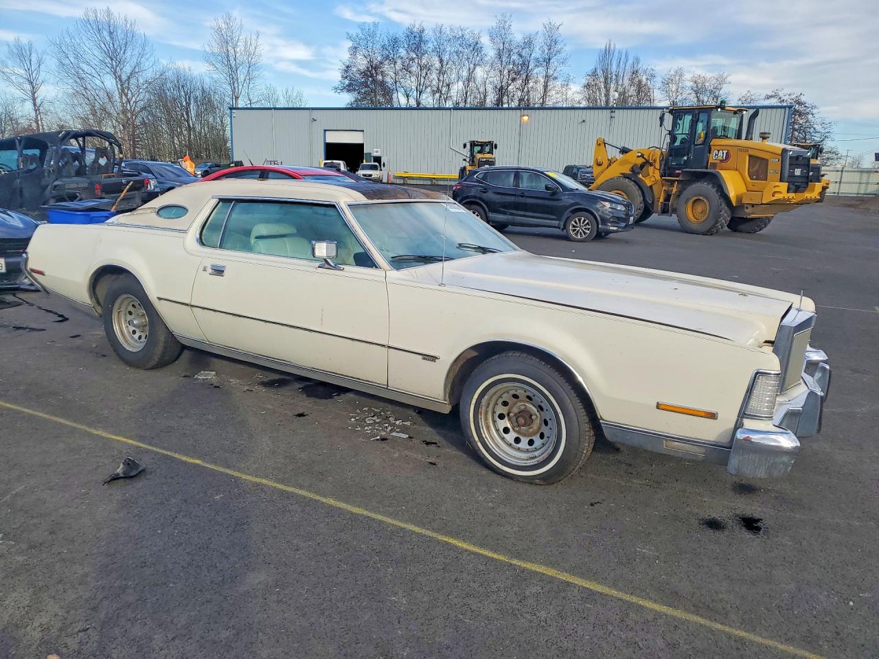 1973 Lincoln Continenta Белый vin: 3Y89A829132
