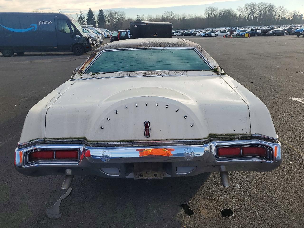 1973 Lincoln Continenta Белый vin: 3Y89A829132