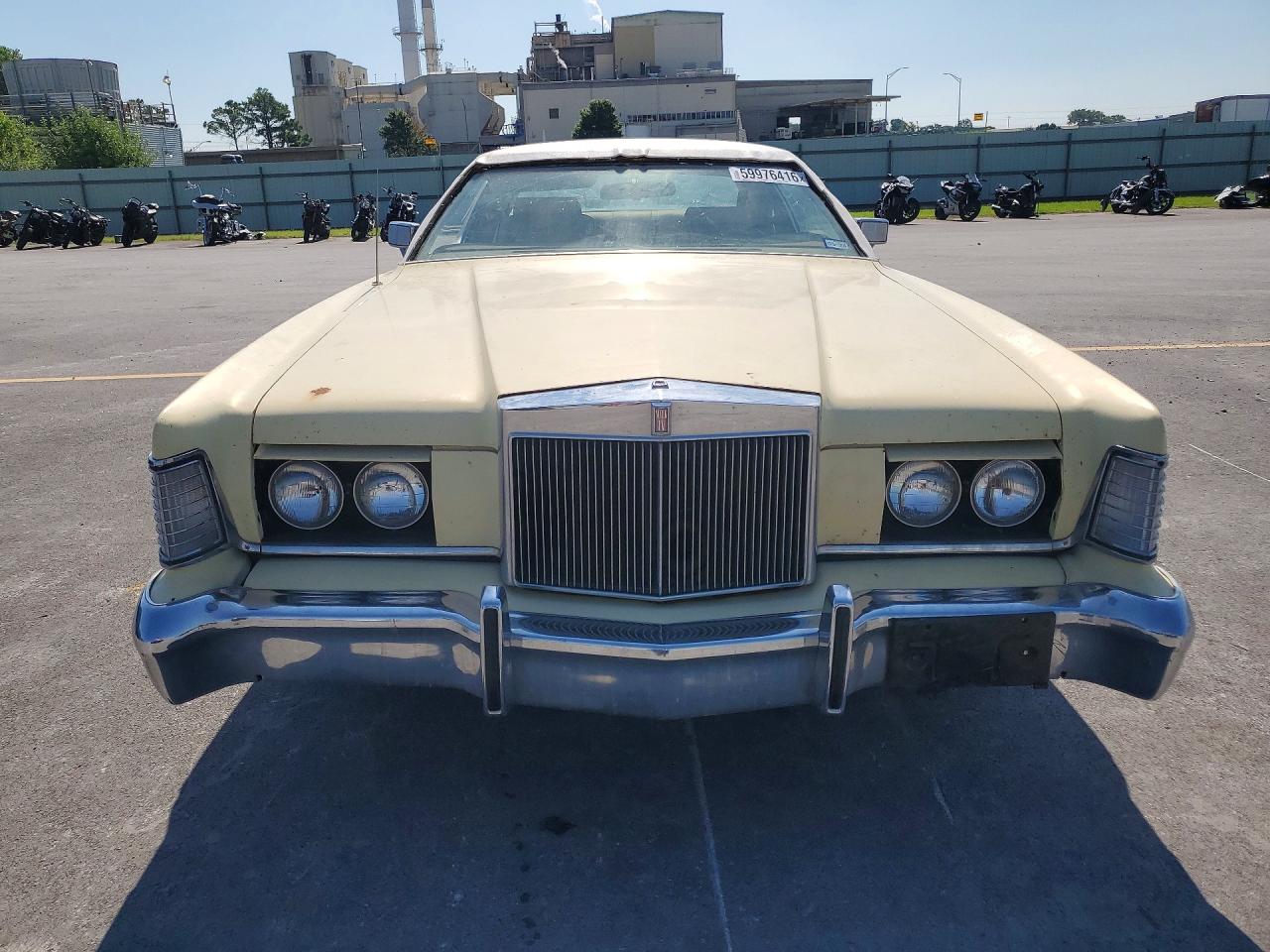 1973 Lincoln Continental Mk4 Cream vin: 3Y89A923931