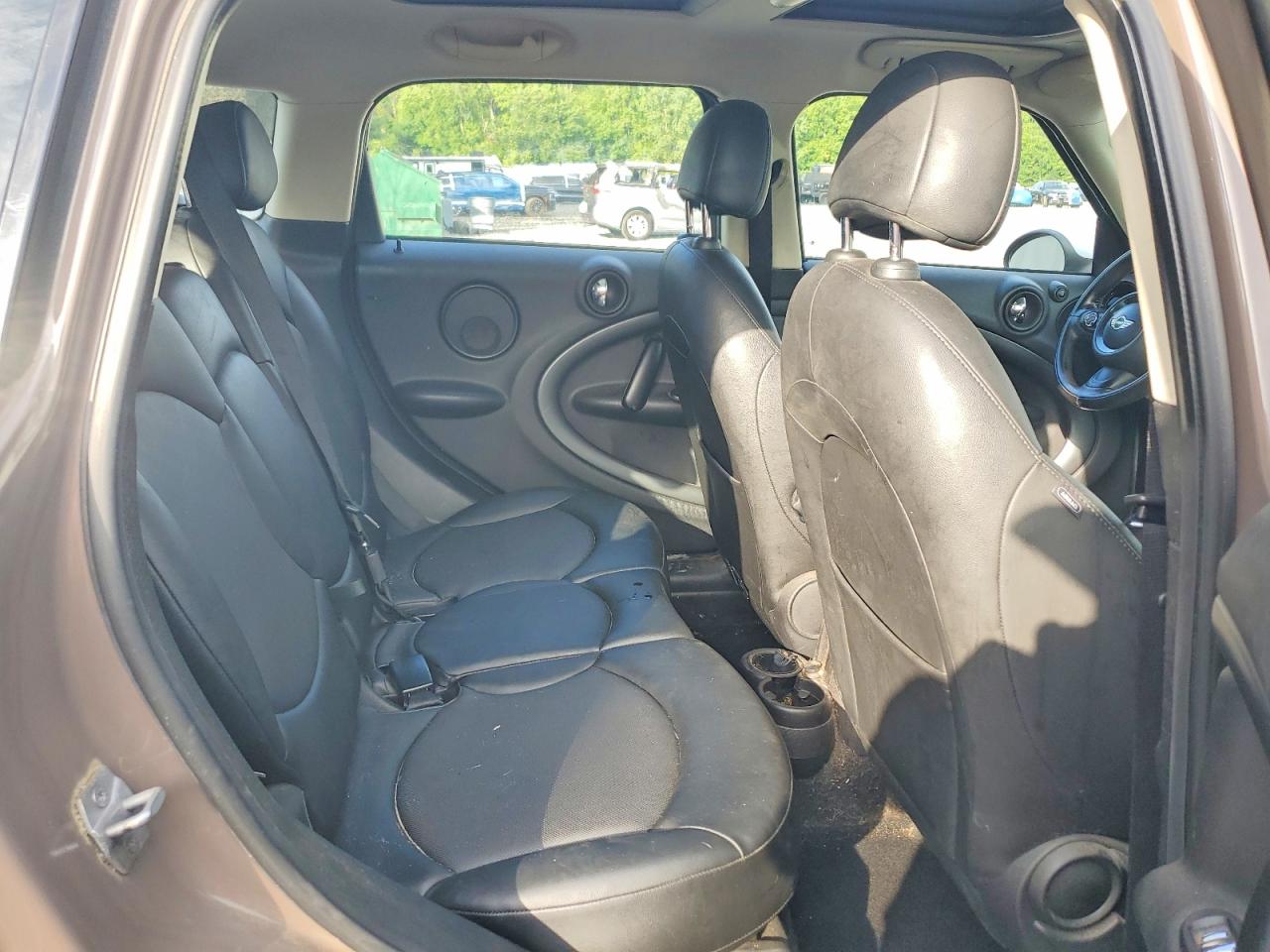 2014 Mini Cooper S Countryman Brown vin: WMWZC3C57EWP29671