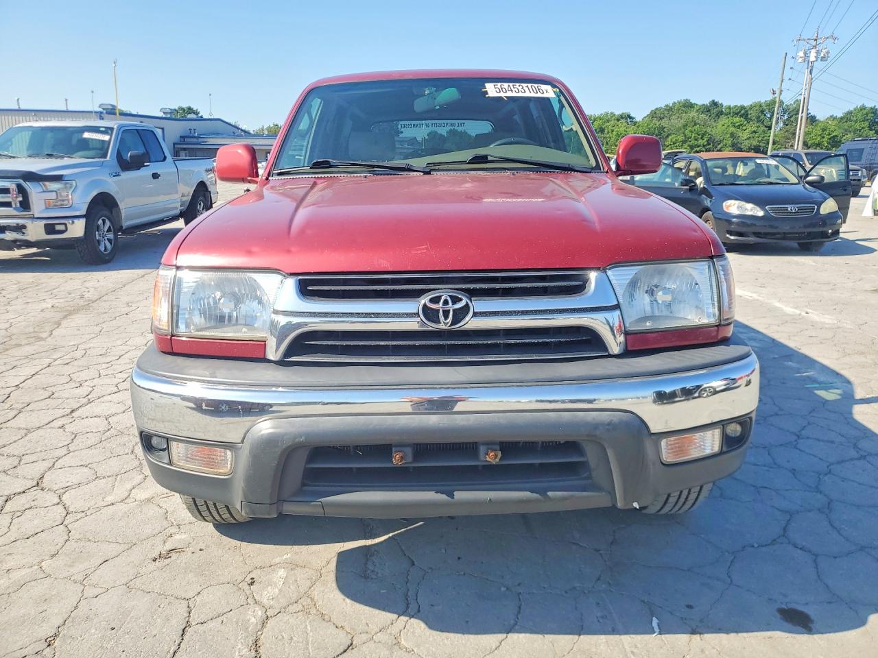 2001 Toyota 4runner Sr5 Темно-бордовый vin: JT3GN86R810184405