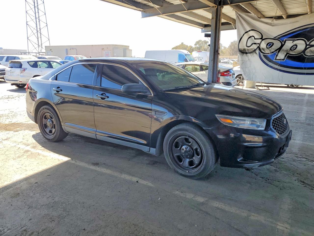 2015 Ford Taurus Police Interceptor Черный vin: 1FAHP2MK8FG163782