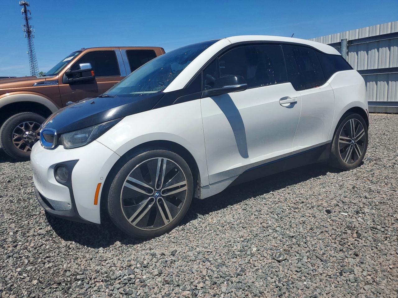 2015 Bmw I3 Bev White vin: WBY1Z2C59FV555326