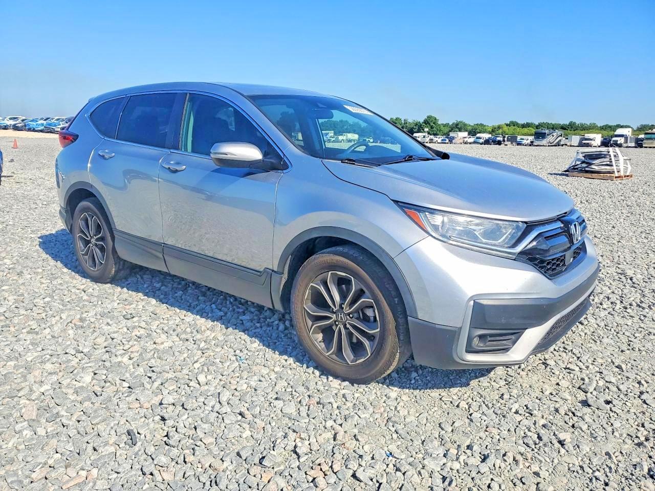 2022 Honda Cr-v Ex Gray vin: 5J6RW1H52NA009760