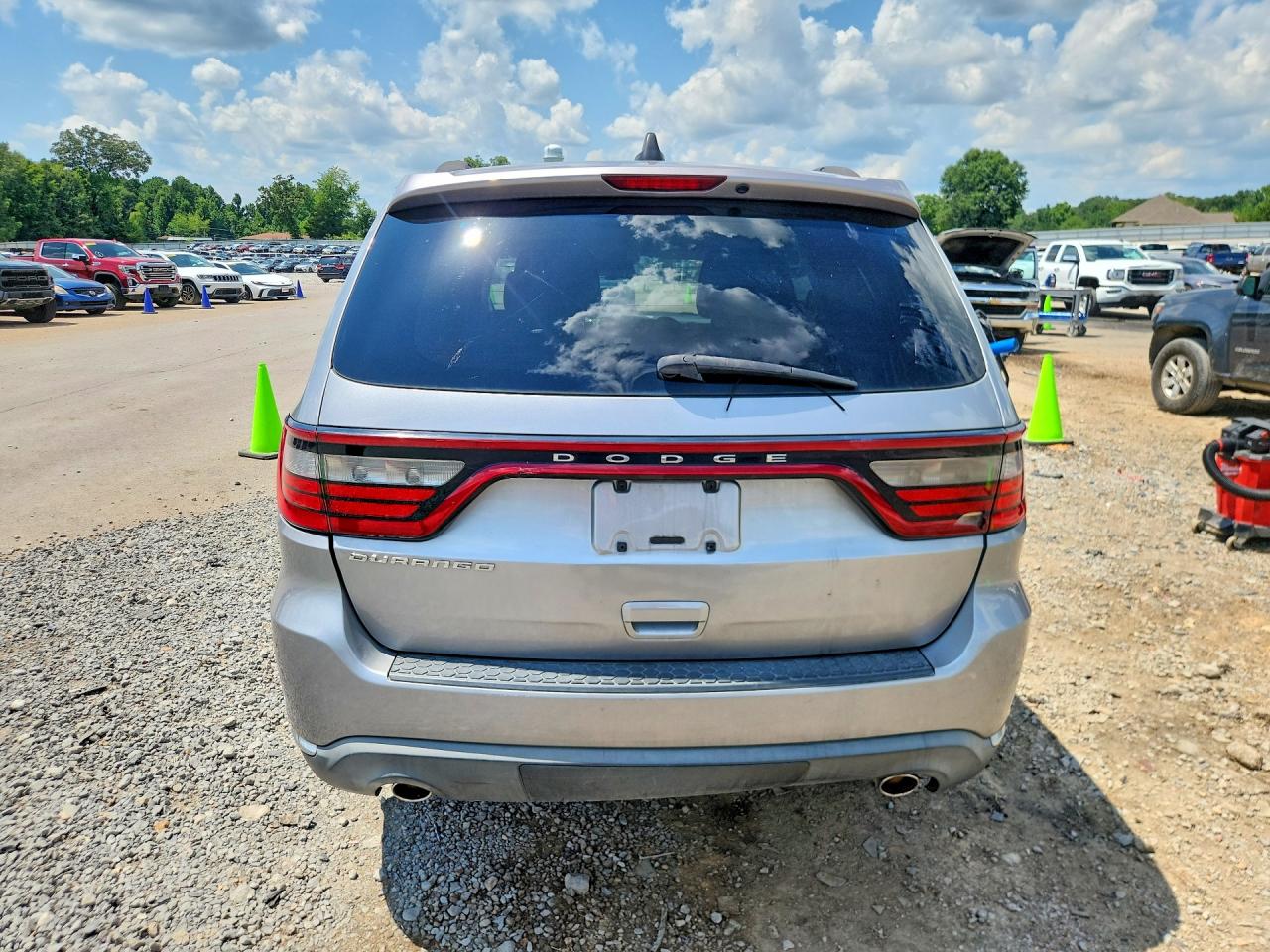 2015 Dodge Durango Sxt Silver vin: 1C4RDHAG5FC127663