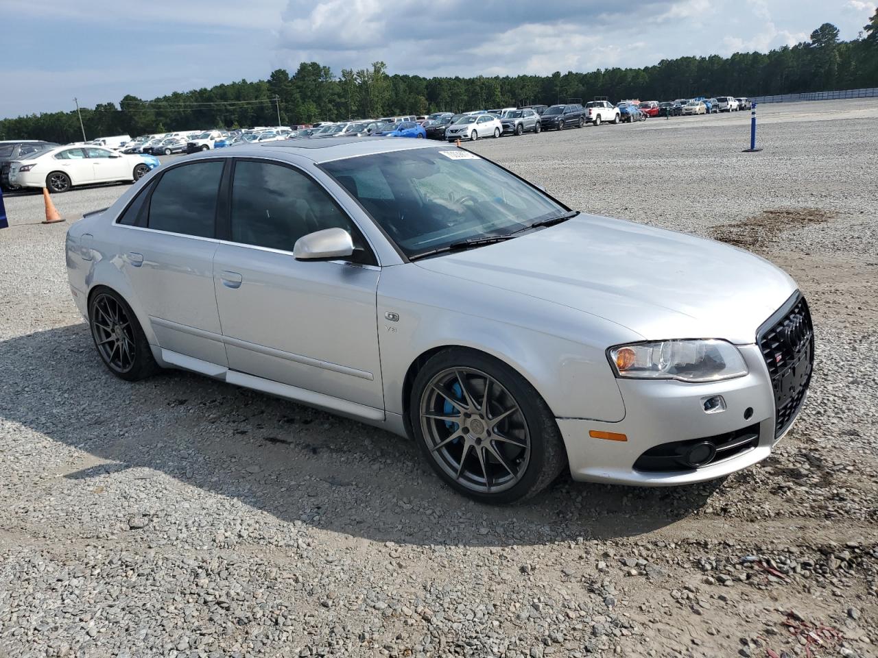 2007 Audi New S4 Quattro   Серебряный vin: WAUGL78E57A202283