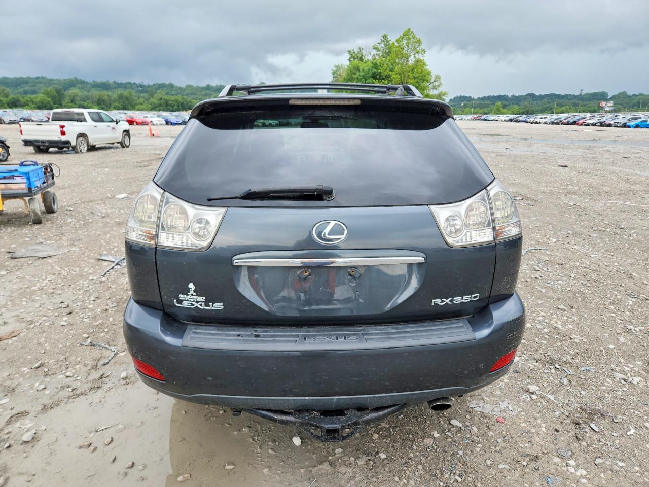 2007 Lexus Rx 350 Gray vin: 2T2HK31U17C002478
