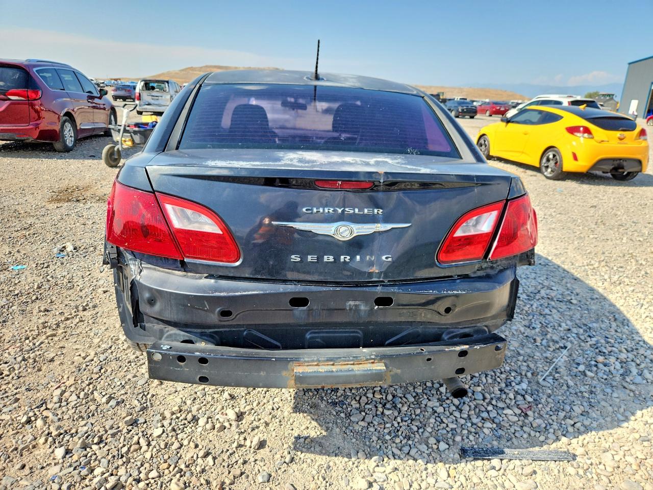 2010 Chrysler Sebring Limited Черный vin: 1C3CC5FB1AN138519