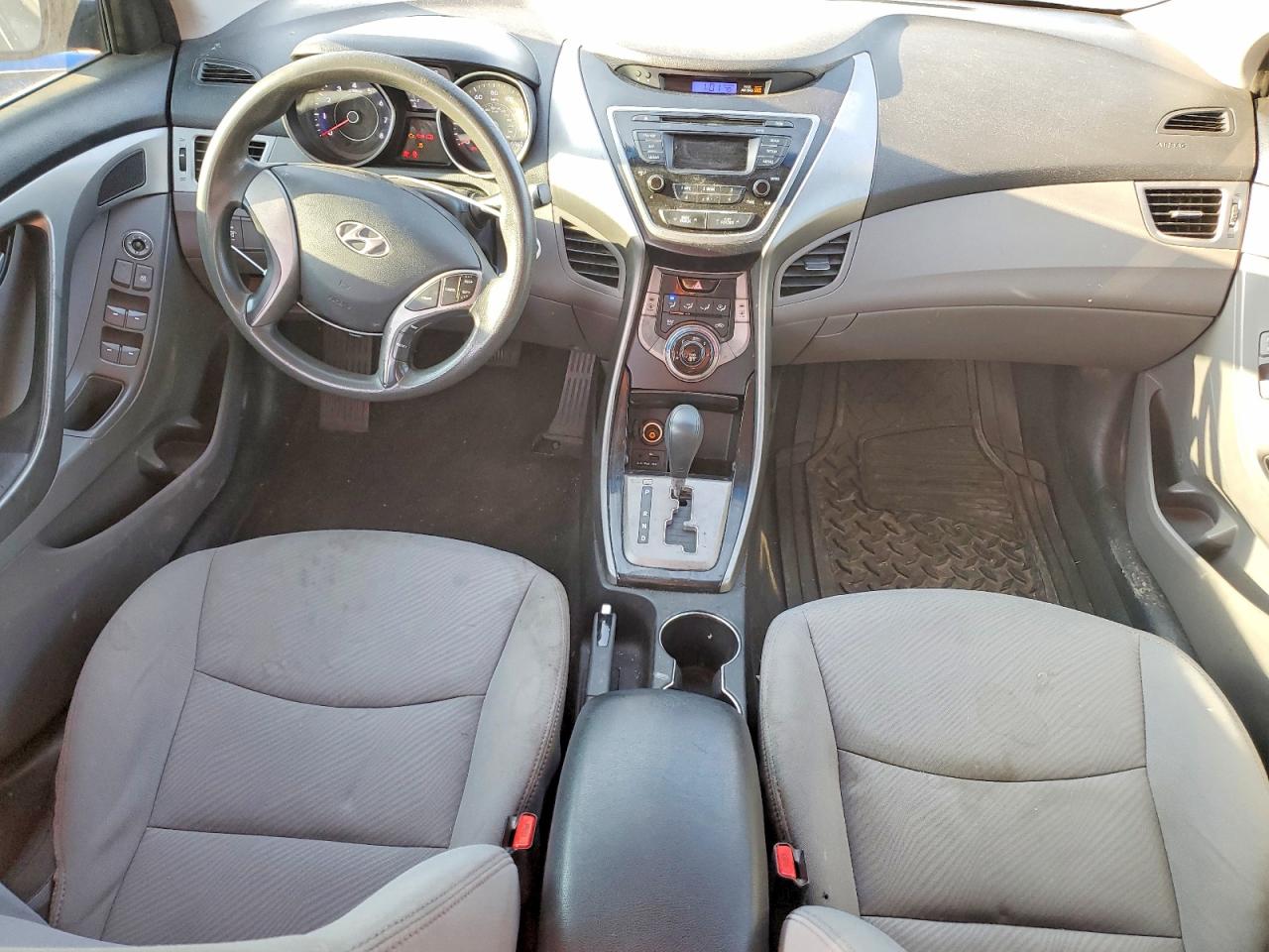 2013 Hyundai Elantra Gls Blue vin: 5NPDH4AE0DH436366