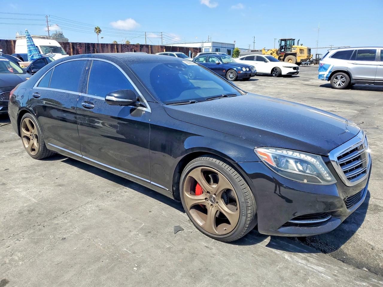 2015 Mercedes-benz S 550 Black vin: WDDUG8CB8FA118511