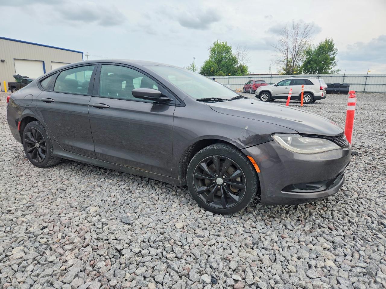 2015 Chrysler 200 S Gray vin: 1C3CCCDG0FN560520