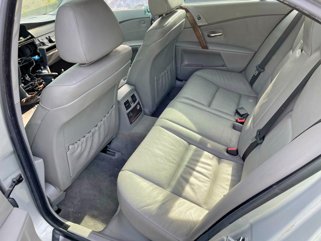 2006 Bmw 530 I Silver vin: WBANE73536CM34294