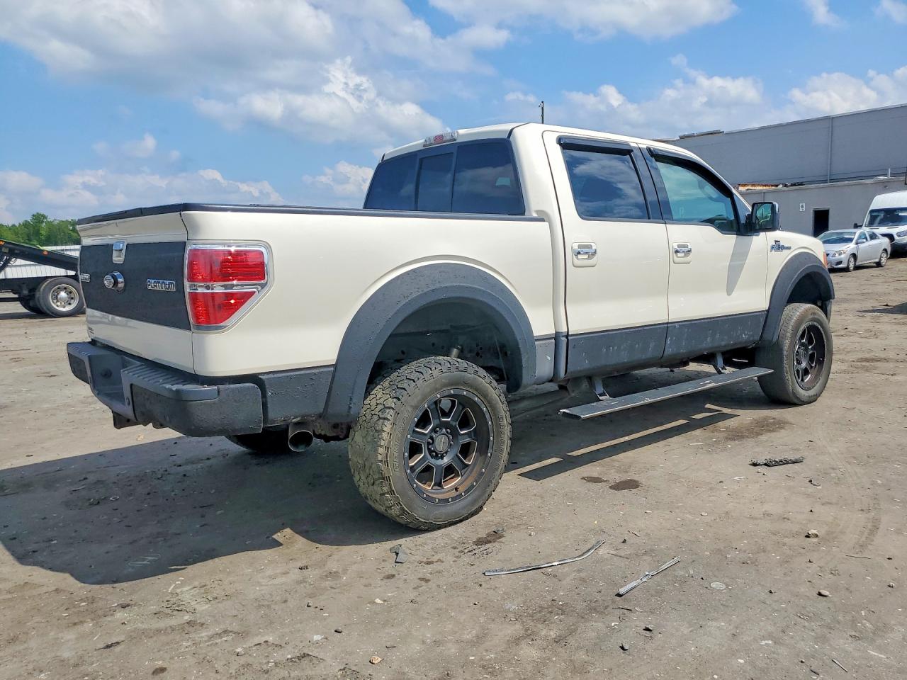2009 Ford F150 Supercrew White vin: 1FTPW14V09FA34152