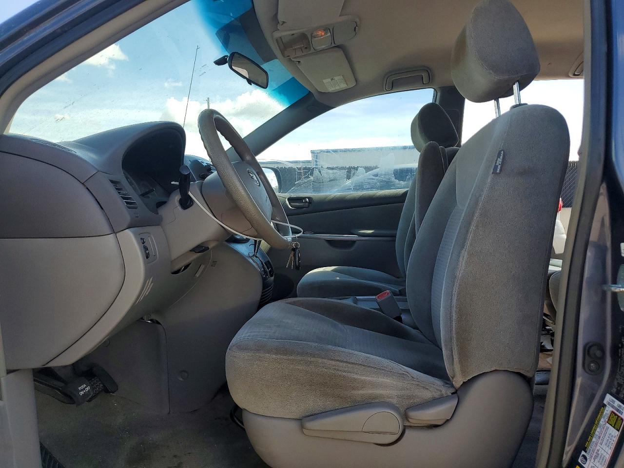 2008 Toyota Sienna Ce 8-passenger Синий vin: 5TDZK23C48S175363