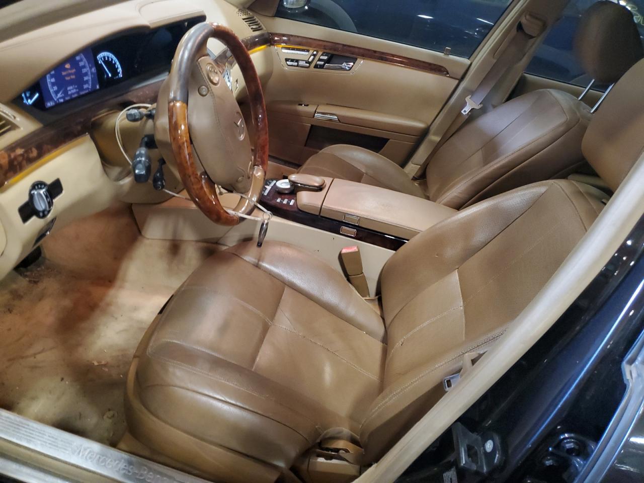 2009 Mercedes-benz S 550 4matic Black vin: WDDNG86XX9A273223