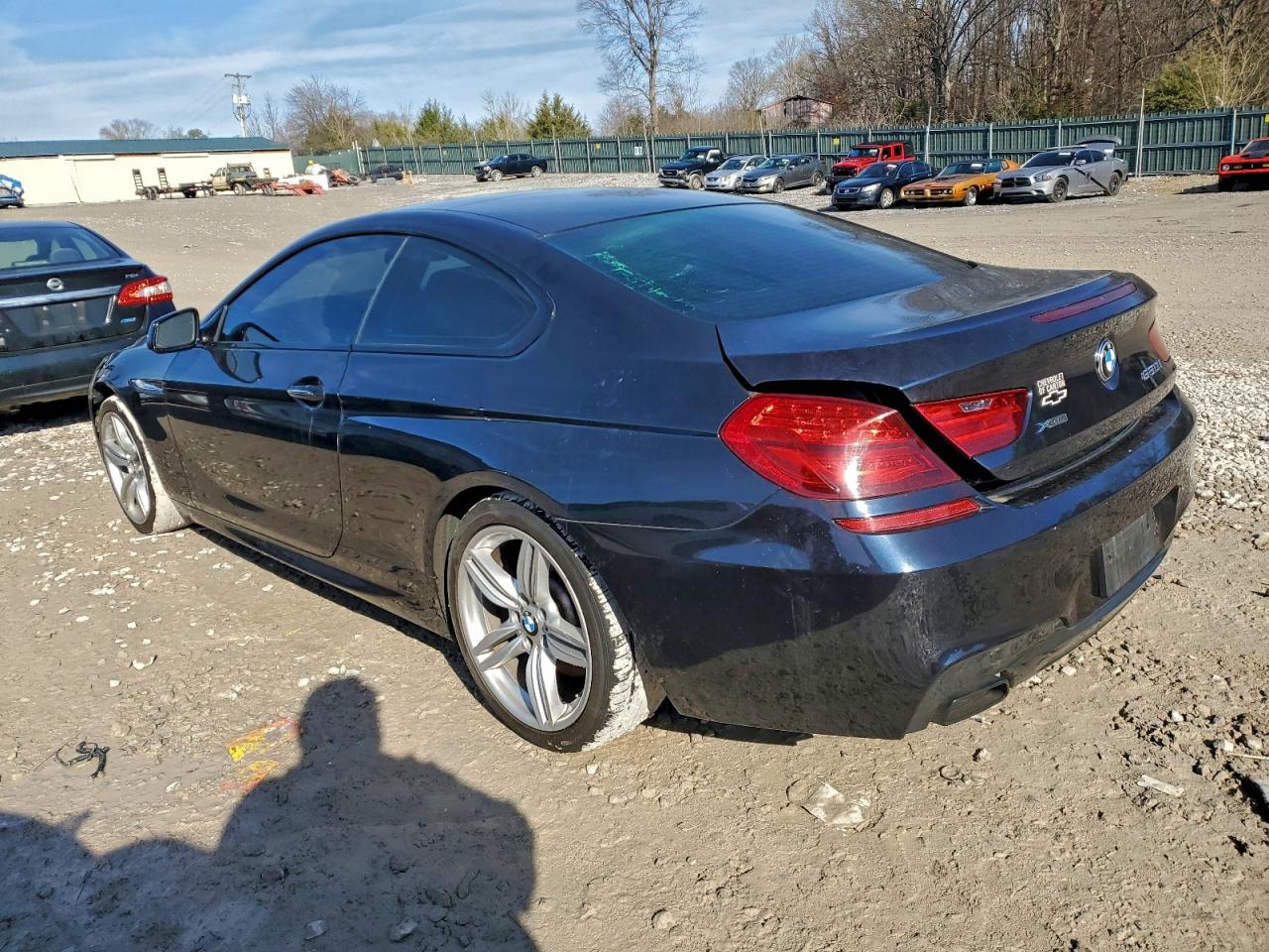 2013 Bmw 650 Xi Black vin: WBAYM1C5XDDZ02655