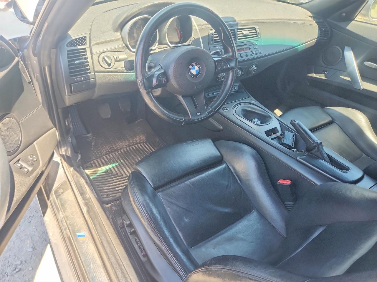 2007 Bmw M Roadster Silver vin: 5UMBT93537LY53492