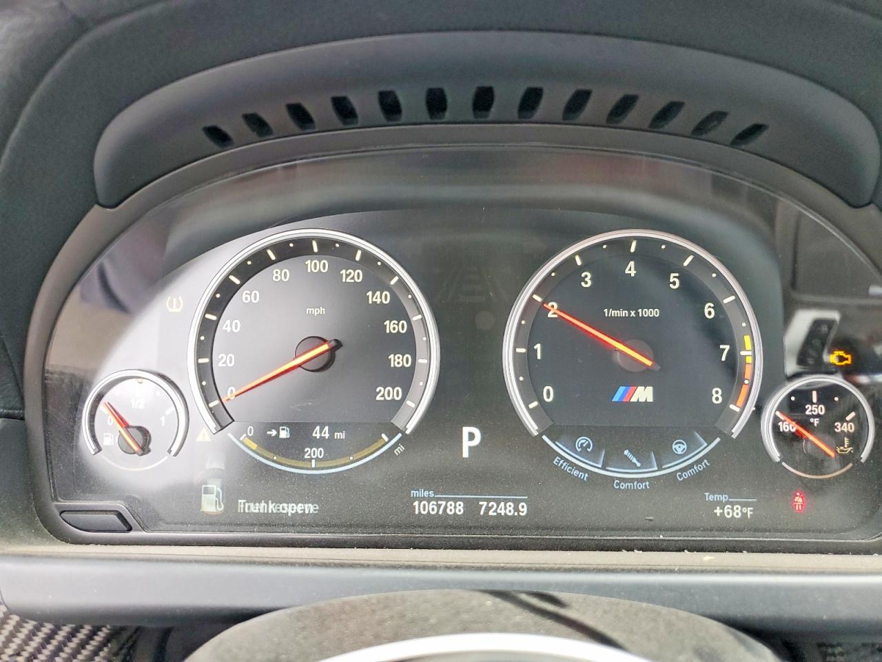 2014 Bmw M6 Gran Coupe Black vin: WBS6C9C51ED466705