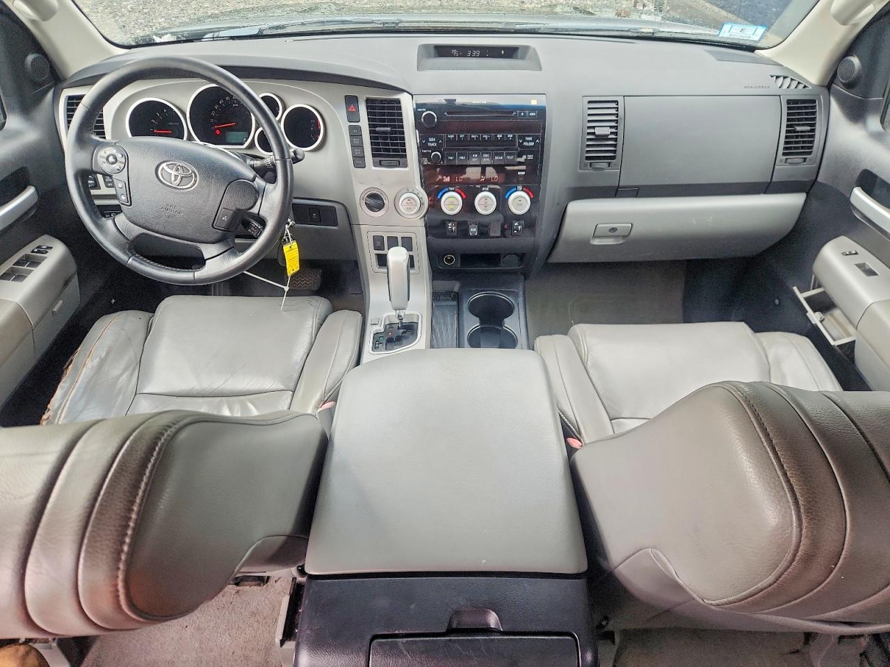 2008 Toyota Tundra Double Cab Limited Черный vin: 5TFBV58168X058105