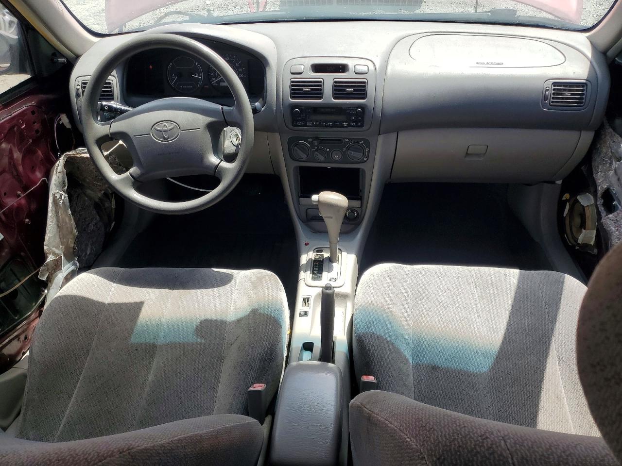 1998 Toyt Corolla Burgundy vin: 1NXBR12E5WZ021632