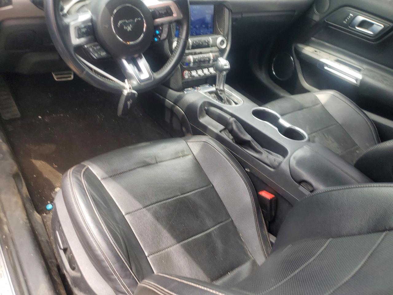 2022 Ford Mustang Gt Зеленый vin: 1FA6P8CF3N5118113