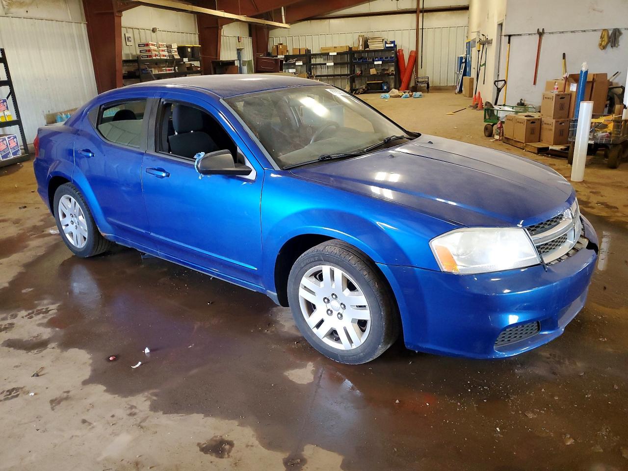 2012 Dodge Avenger Se Blue vin: 1C3CDZAG8CN269800