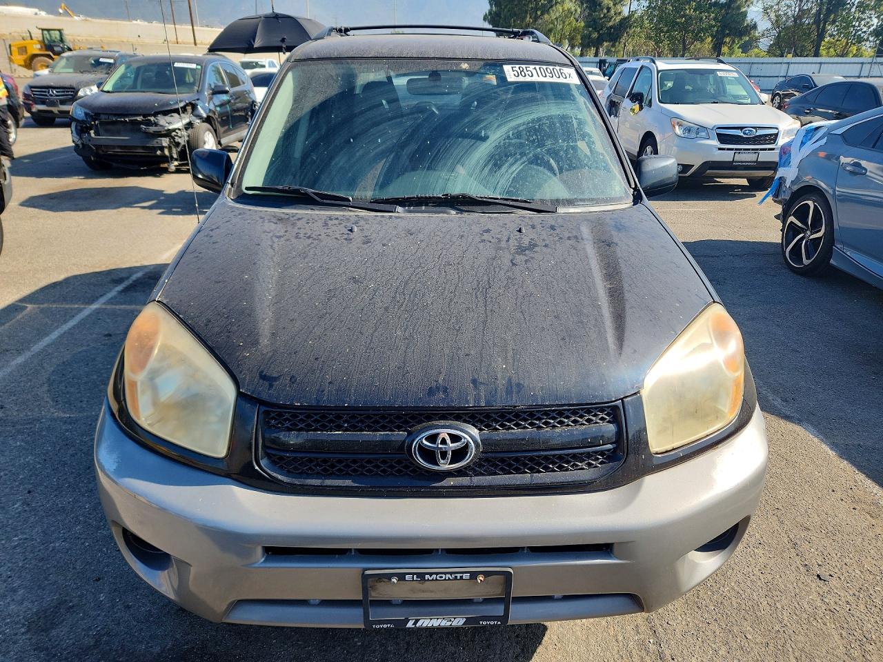 2005 Toyota Rav4 Base Черный vin: JTEGD20V950064826