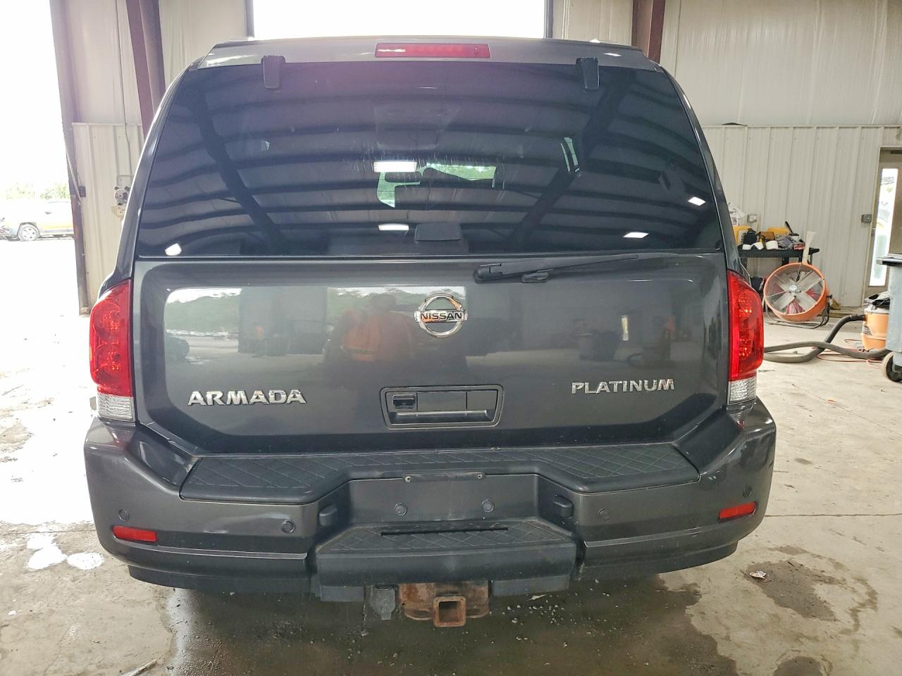 2012 Nissan Armada Sv Charcoal vin: 5N1AA0NC9CN608459