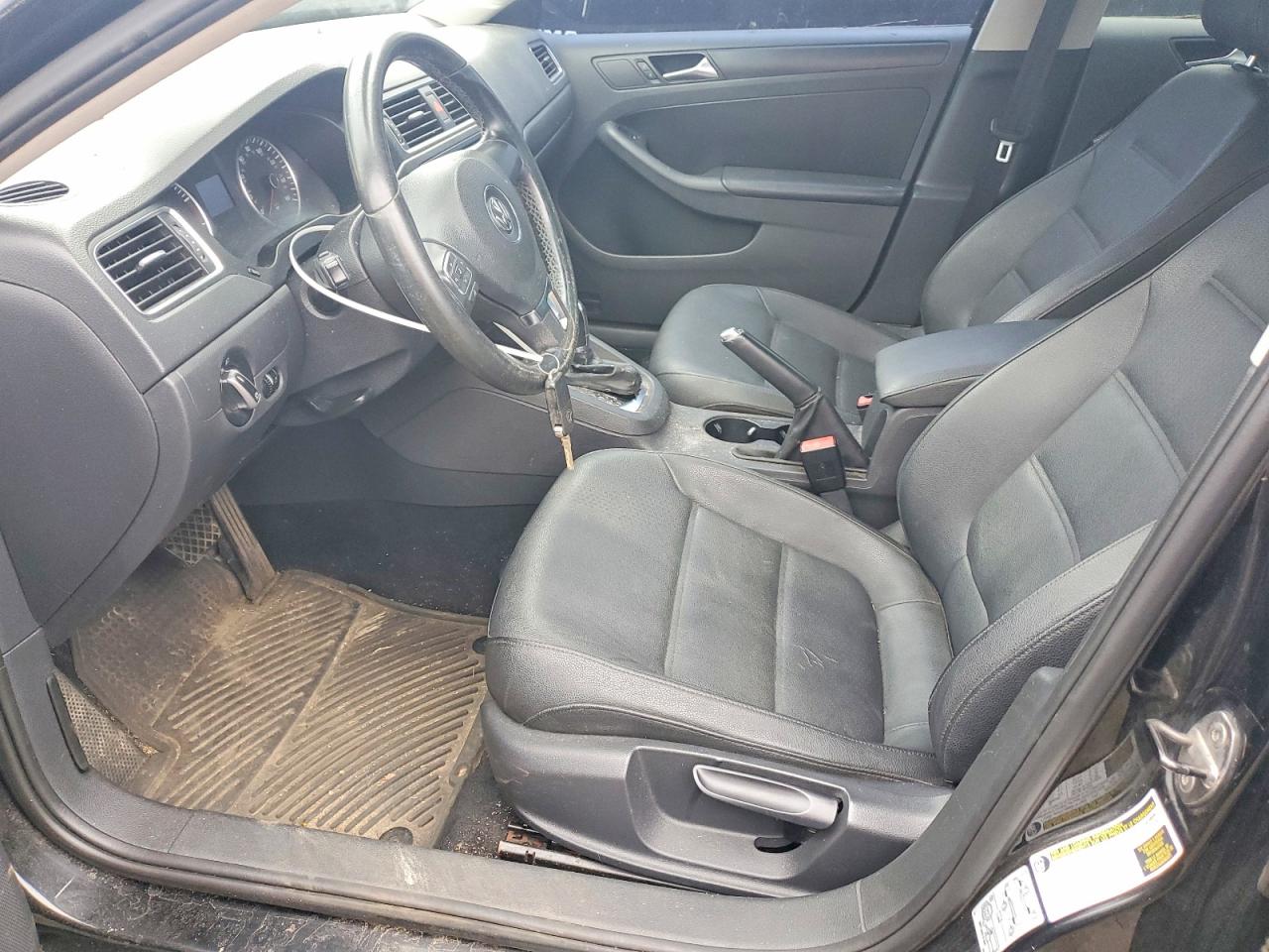2012 Volkswagen Jetta Se Black vin: 3VWDP7AJ6CM337185