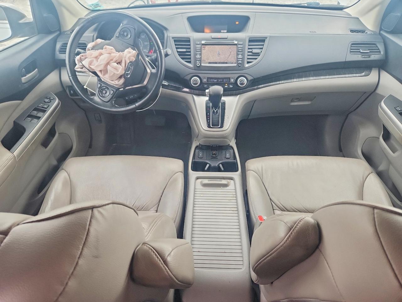 2014 Honda Cr-v Exl Серебряный vin: 2HKRM3H76EH551560