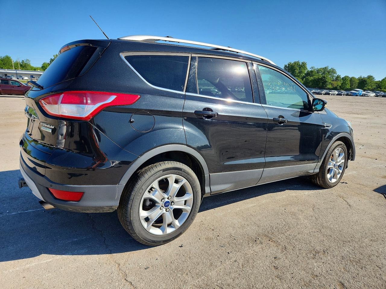 2014 Ford Escape Titanium Black vin: 1FMCU0J92EUC16314