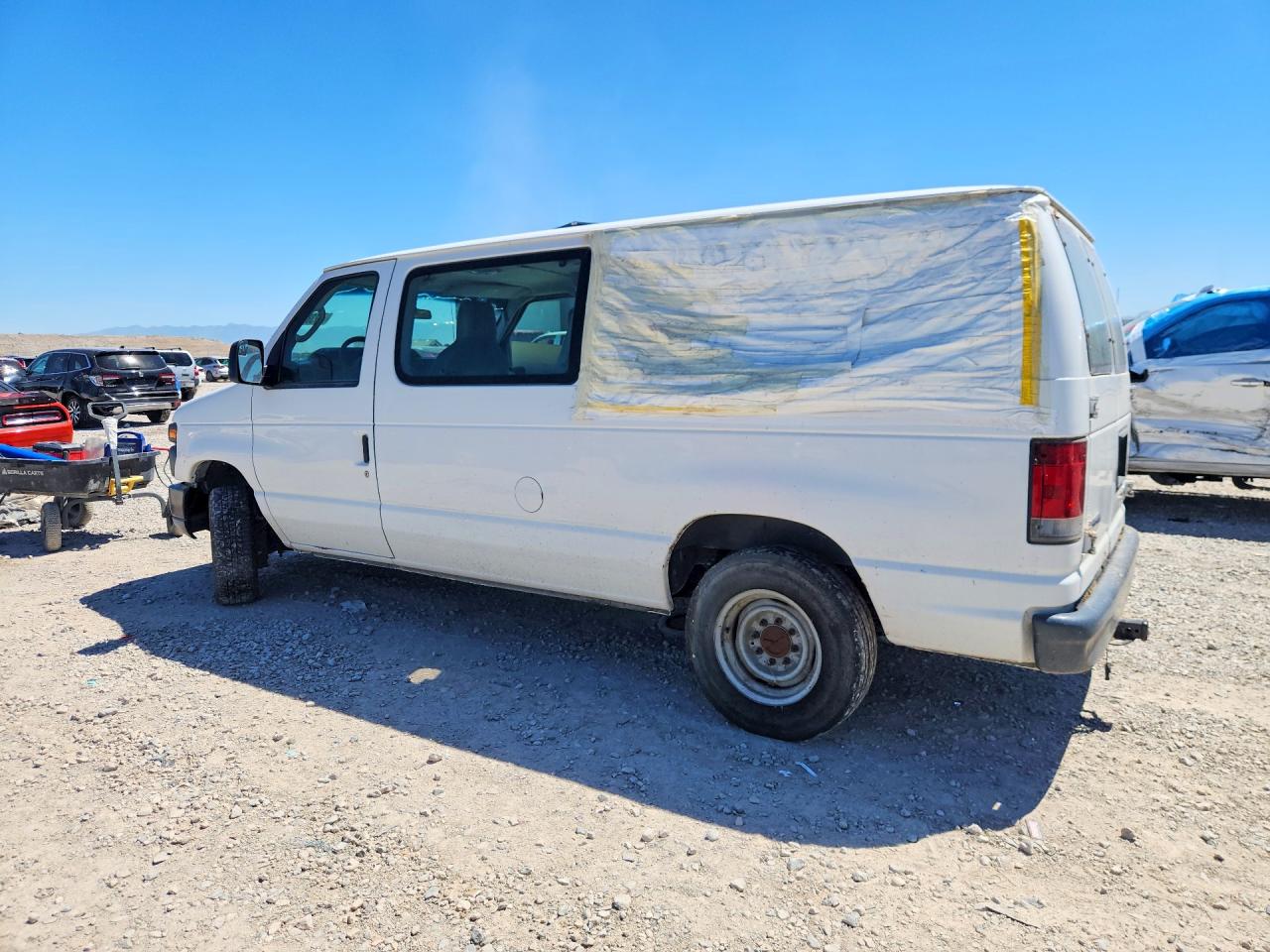 2011 Ford Econoline E150 Wagon White vin: 1FMNE1BW0BDA64531