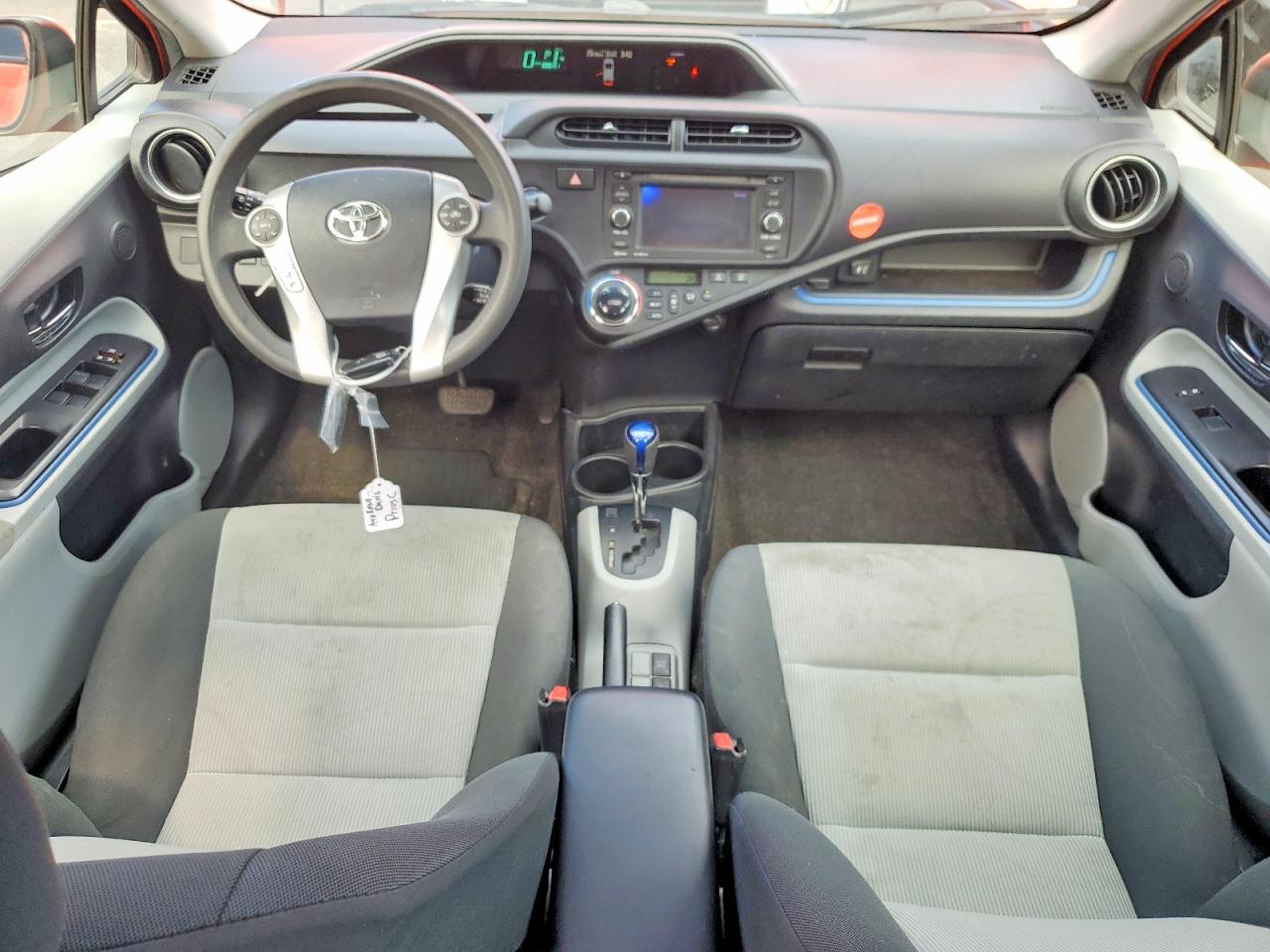 2013 Toyota Prius C Three Orange vin: JTDKDTB36D1038340