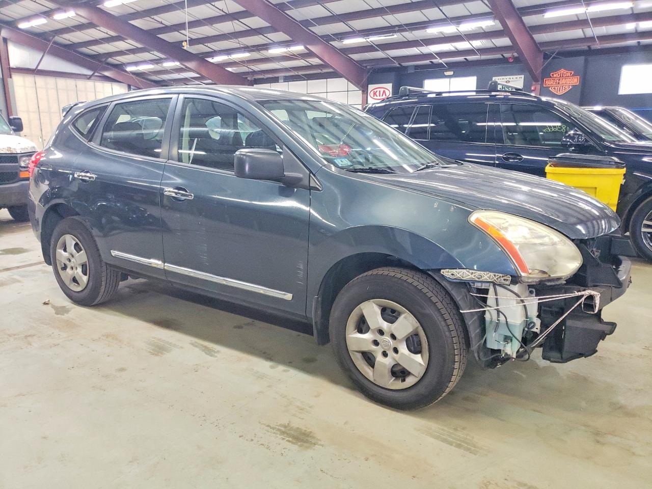 2012 Nissan Rogue S Blue vin: JN8AS5MT4CW609419