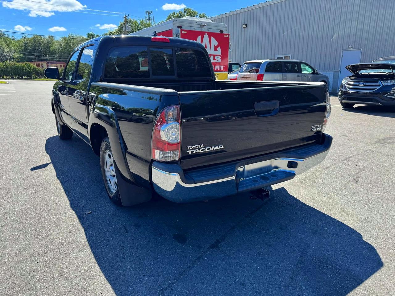 2015 Toyota Tacoma Double Cab Black vin: 5TFJX4CN8FX068271