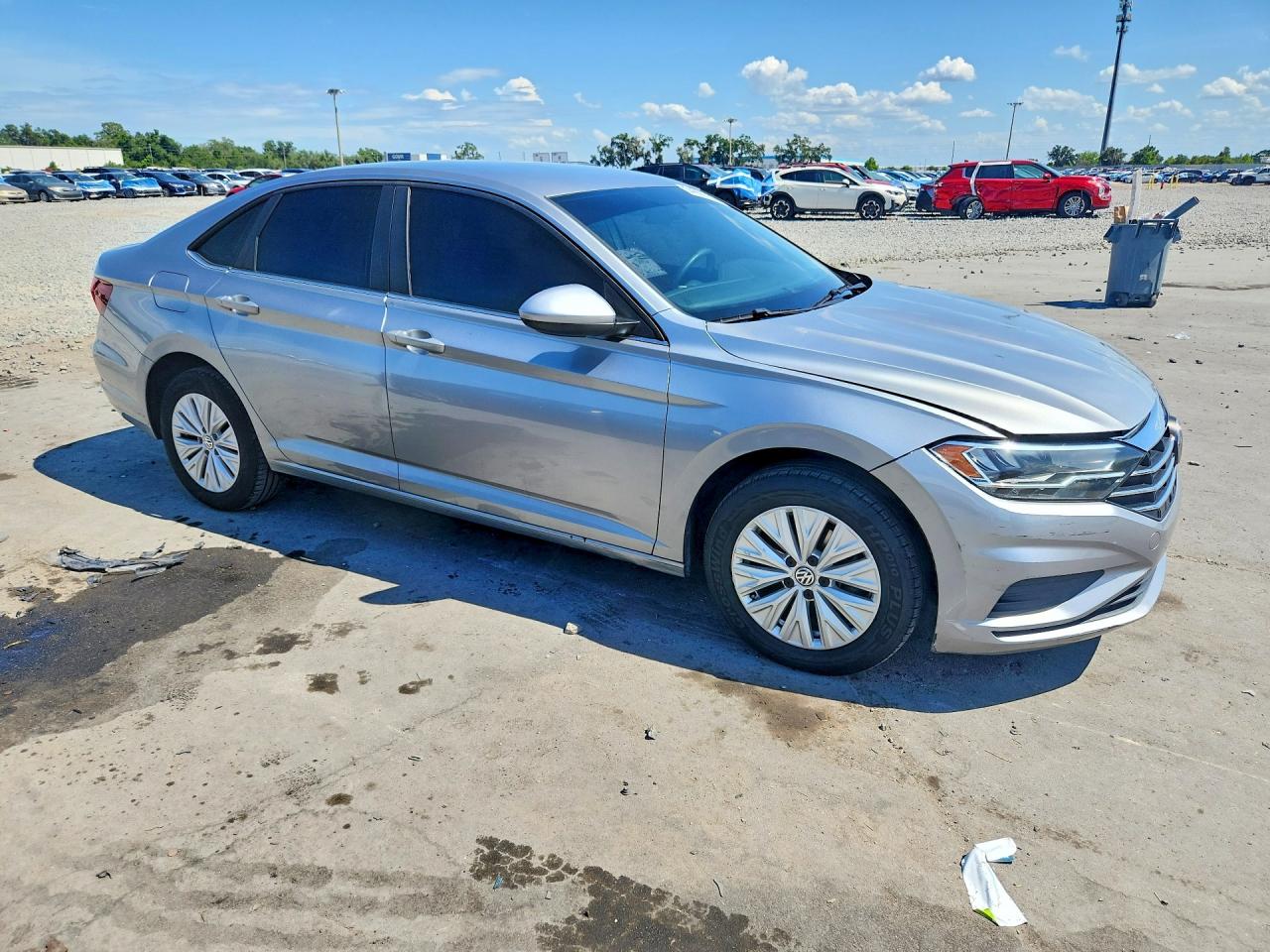 2020 Volkswagen Jetta S Silver vin: 3VWCB7BU7LM022124