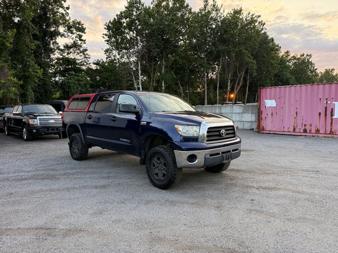 2007 Toyota Tundra Crewmax Sr5 Синий vin: 5TBDV54167S462078