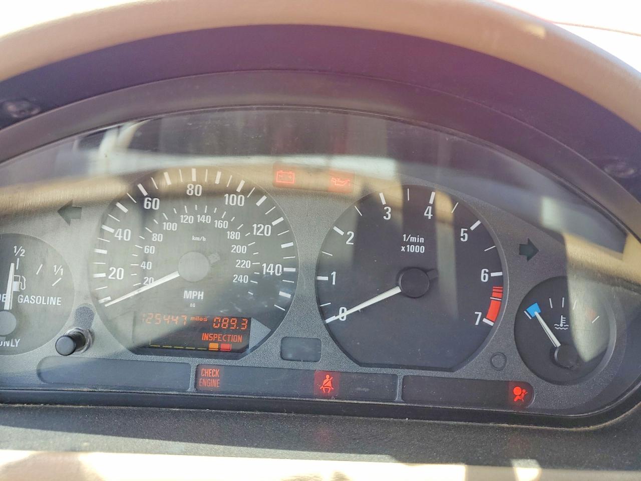1998 Bmw Z3 1.9 Red vin: 4USCH7331WLE09181
