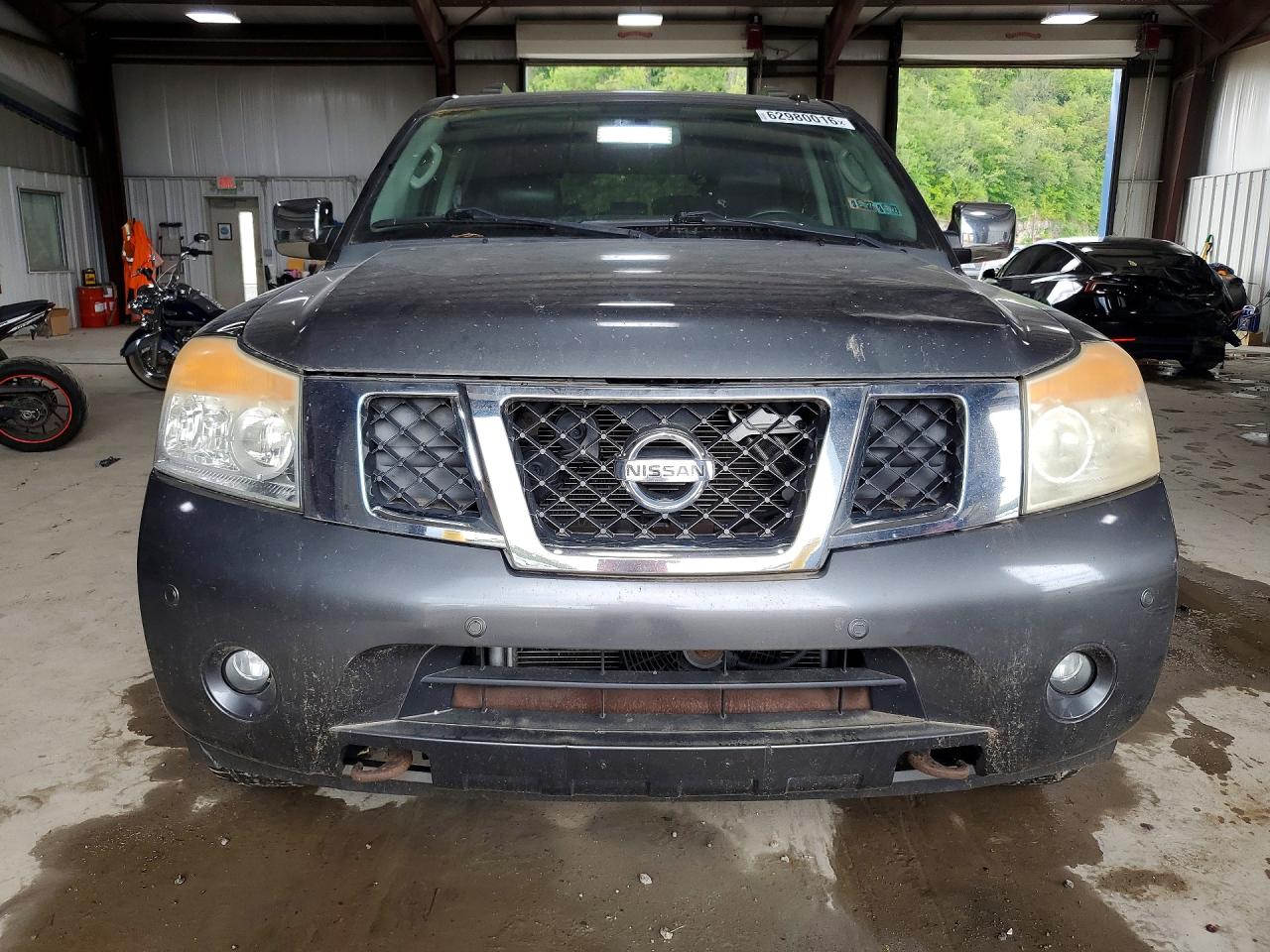 2012 Nissan Armada Sv Charcoal vin: 5N1AA0NC9CN608459